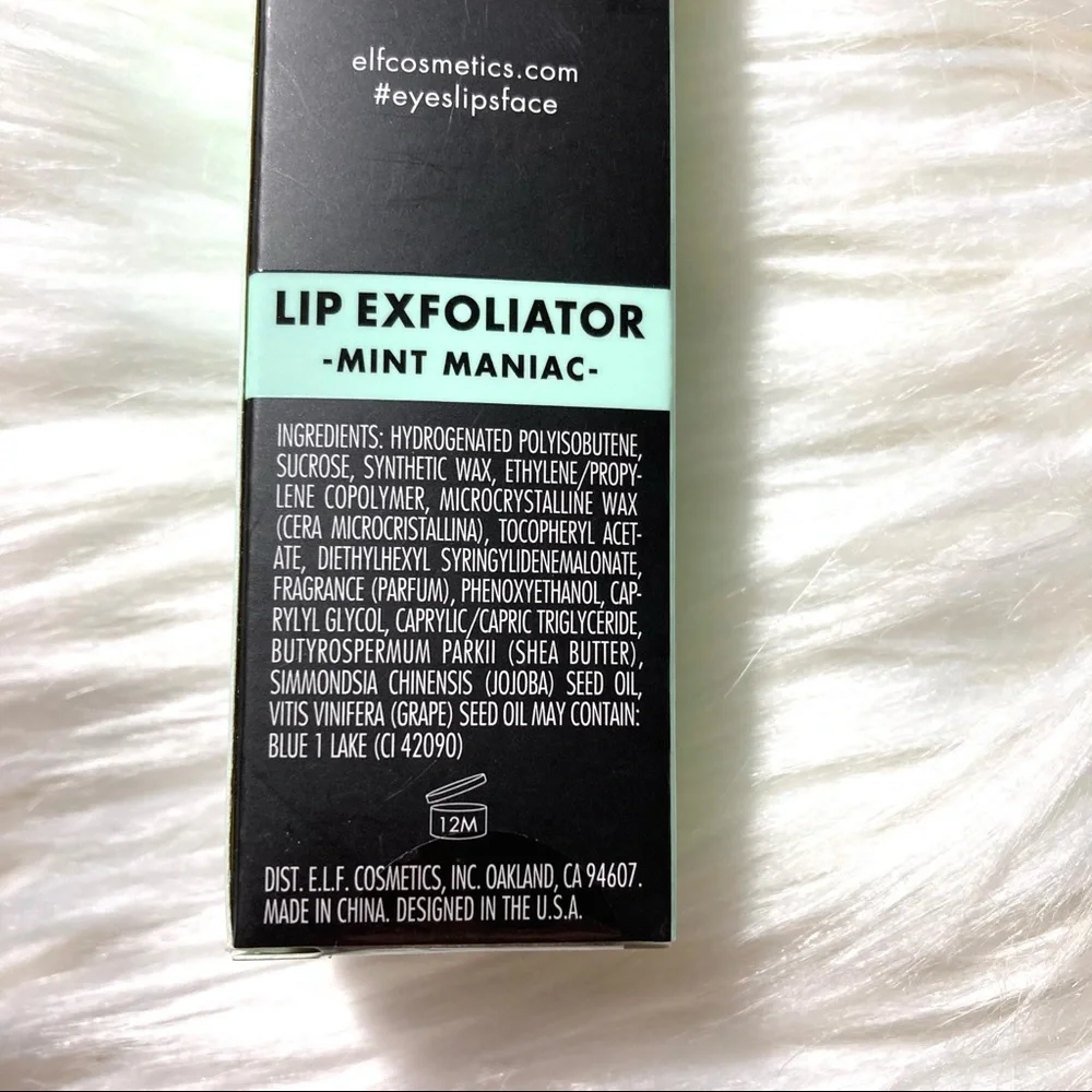 NEW Elf Lip Exfoliator Mint Maniac